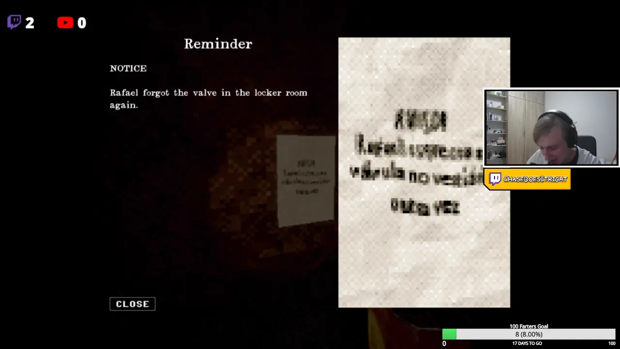 Streamer can't read a simple sentence