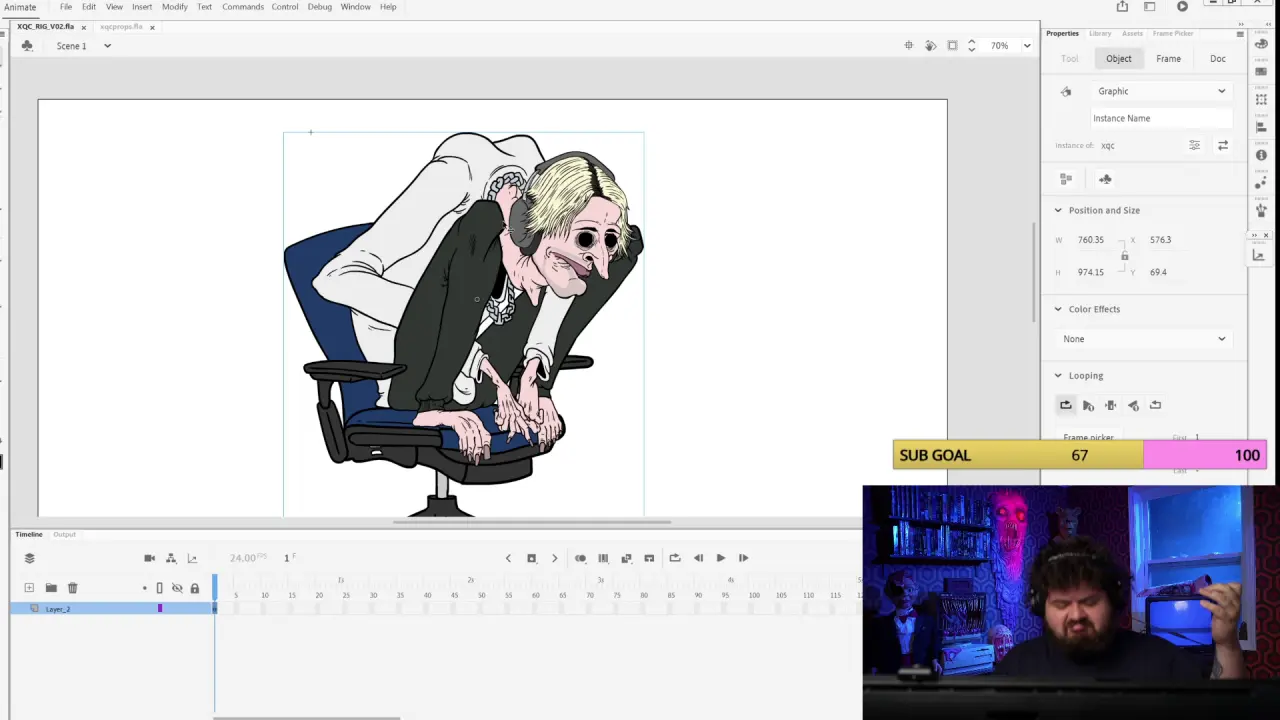 MEATcanyon WORKING ON AN XQC VIDEO