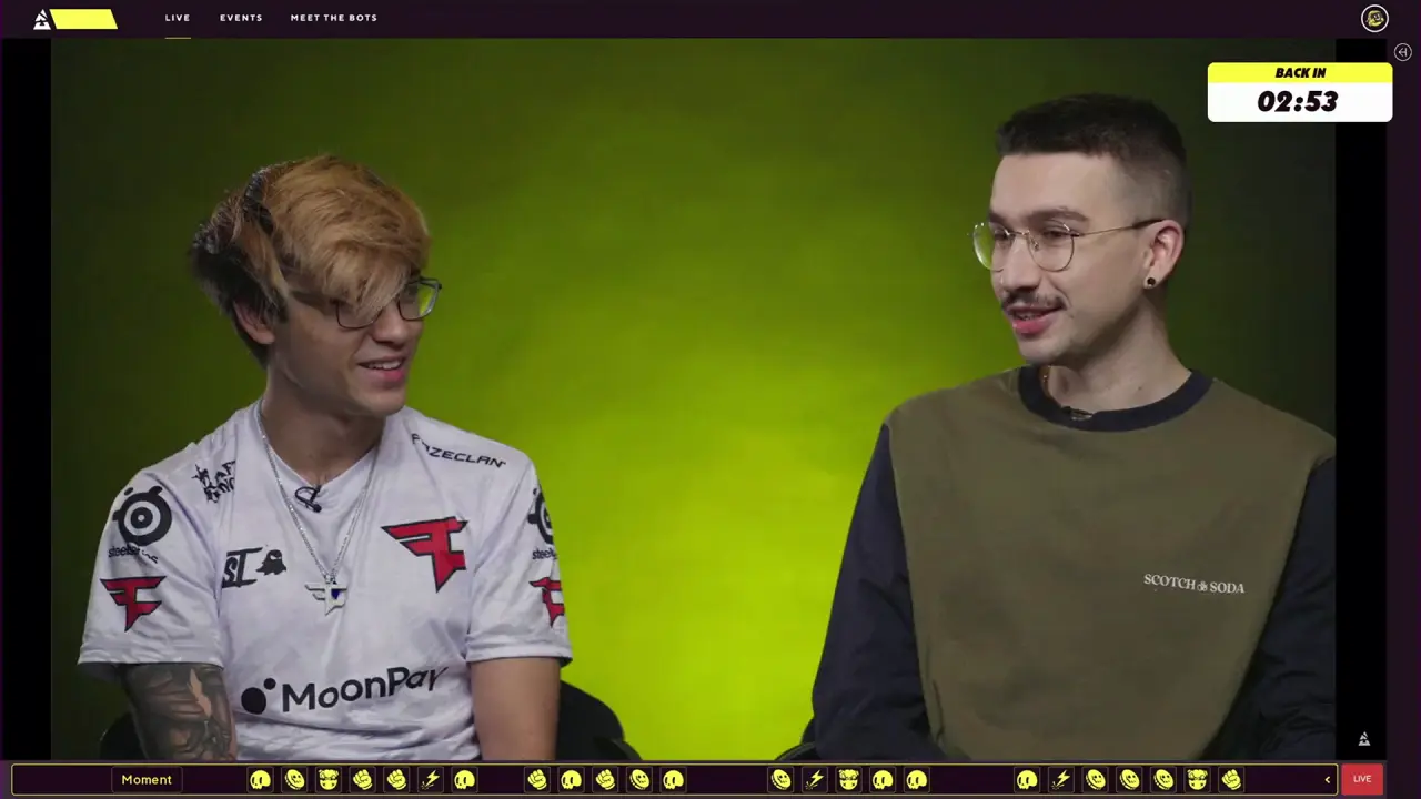 CSGO caster has a Freudian slip